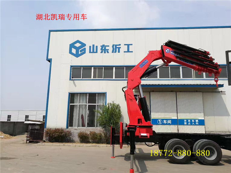 重汽大噸位后置折臂吊 重汽大噸位后置折臂吊