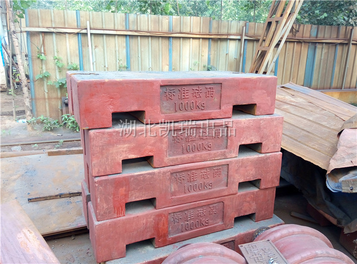 防銹漆后層疊的平板砝碼 防銹漆后層疊的平板砝碼